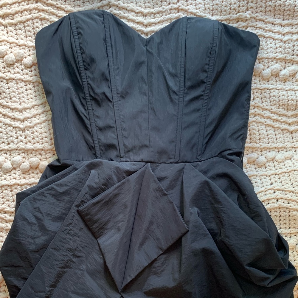 Bebe black mini dress